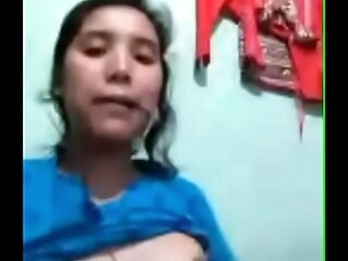 Cheating Desi Wife Showing Their way boobs And Pussy to Beau
